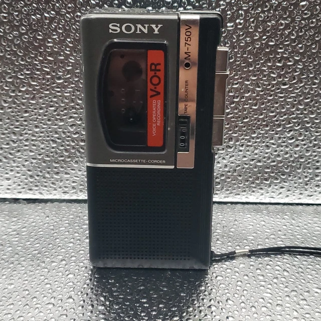 Sony M-750V Micro-Cassette Recorder V-O-R