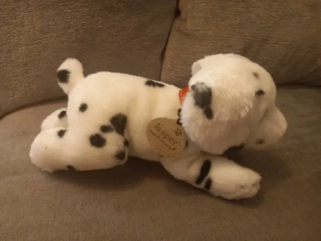 Keel Toys Soft Toy Cuddly Plush Jasper The Dalmatian Dog Puppy Stuffed Animal