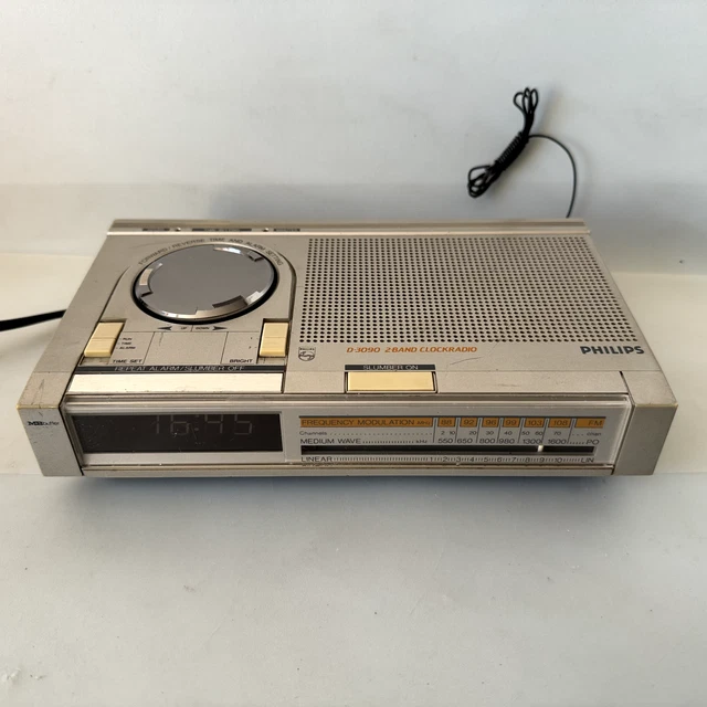 ビンテージPhilips Michael Graves FM AMラジオ 時計 ビンテージPhilips Michael Graves FM AMラジオ 時計 ビンテージ