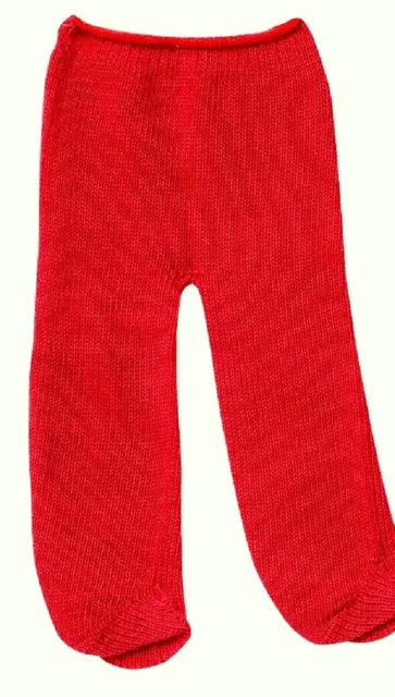 Schwenk Puppenkleidung Strumpfhose rot  für Pupppen von 30 - 33 cm, Nr.  4232