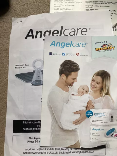 Angel Care AC401 Babyphone mit kabelgebundenem Sensorpad