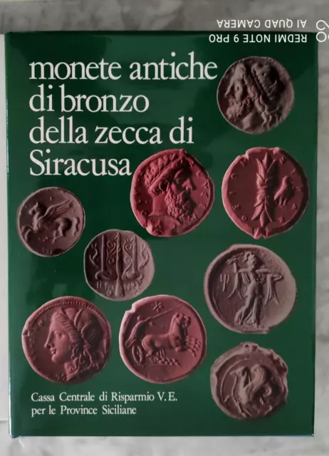 Monete Antiche Di Bronzo Della Collezione Di Sicacusa Nuovo