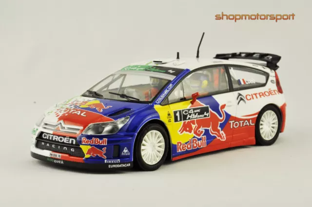 Coche Scalextric Citroen C4 Wrc Hybrid / Scalextric A10117S300 / Sebastian Loeb-