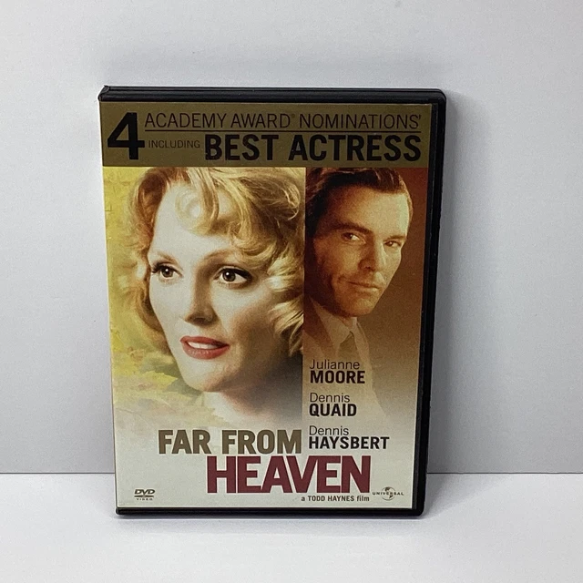FAR FROM HEAVEN DVD 2002 Julianne Moore Dennis Quaid Special Features £ ...