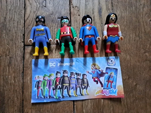 PLAYMOBIL DC COMICS Wonder Woman Superman Green Lanterne EUR 14,90