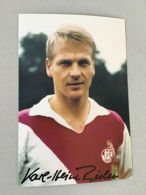 Photo Originale Signée Karl Ringel – Joueur National DFB Années 50 – Autographe