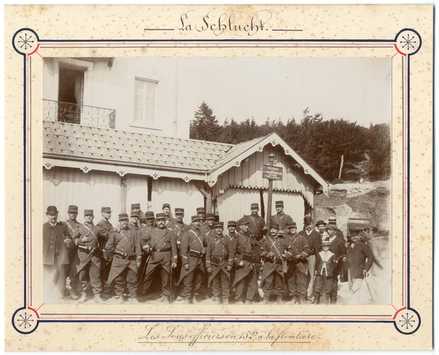 Tirage Citrate Original – Col De La Golèse, Haute-Savoie – Vers 1897 – Authentique