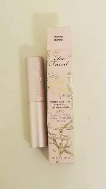 Too Faced La Creme Lip Balm Tinted Moisture Drenched - Hunny Bunny - 0.11 Oz