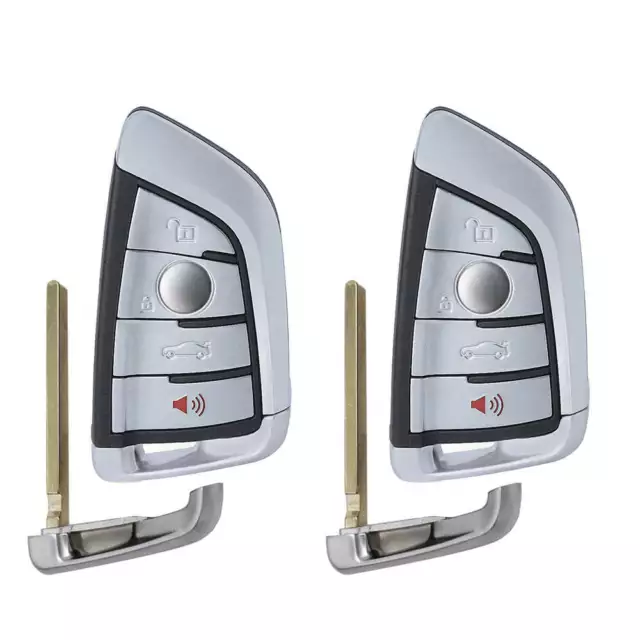2 Smart Fob Key Replacement for BMW X5 X6 2014  2015 2016 2017 2018 NBGIDGNG1