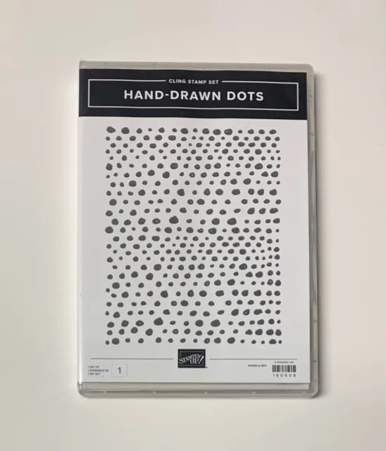 ***BACKGROUNDS*** Stampin' Up! HAND-DRAWN DOTS Stamp Set