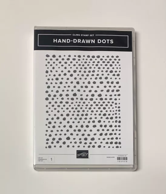 ***BACKGROUNDS*** Stampin' Up! HAND-DRAWN DOTS Stamp Set