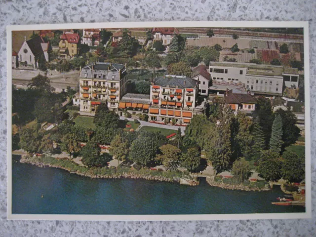 Collectable Vintage Montreux, Switzerland Postcard - Hotel Lorius - Unused