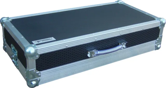 Tiered 2 Level Guitar Pedal Board Swan Flight Case (Hex)