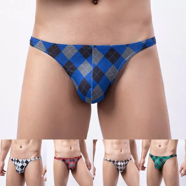 Uomo sexy vita bassa bikini perizoma slip perizoma tanga costume da bagno...