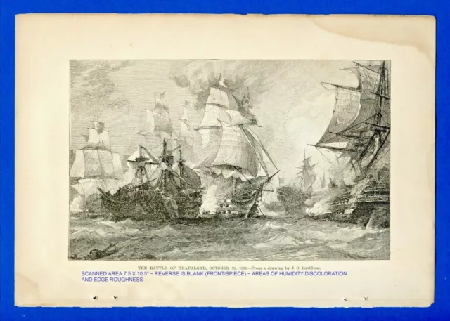 U PICK one or more original antique 1880's British Navy ship magazine prints