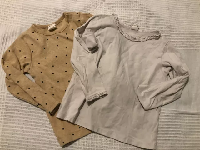 Lot de 2 Tee Shirt - H&M - taille 12 / 18 mois -