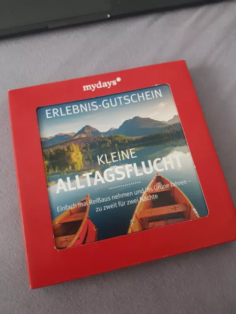 mydays Erlebnis Gutschein - Kleine Alltagsflucht