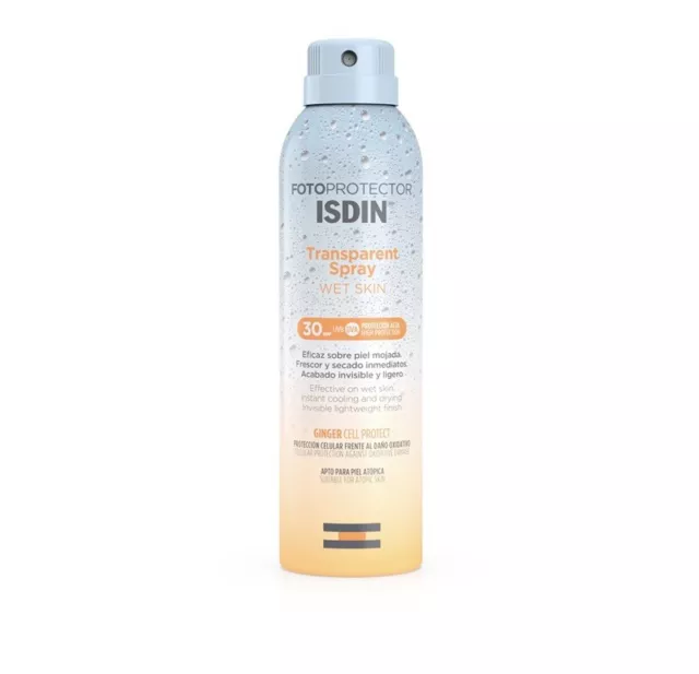 ISDIN Fotoprotector Transparent Spray Wet Skin SPF 50 (250Ml) | Fotoprotezione I