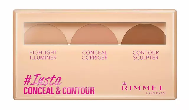 Rimmel London Insta Conceal & Contour Palette Concealer 020 Medium 8.4g