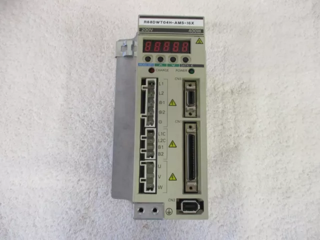 Omron AC Servo Driver 200-230V 50/60Hz     R88D-WT04H