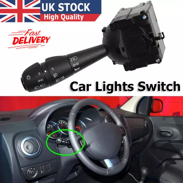 INDICATOR STEERING ROD switch fog lights for Dacia Sandero Logan II 2  £23.20 - PicClick UK