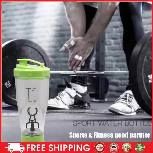 350ml Electric Protein Powder Mixing Cup Travel Sports Automatic Shaker Bottle