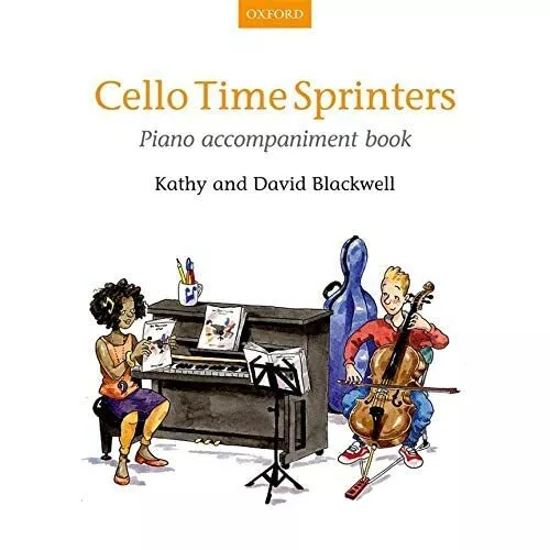 Cello Time Sprinters Piano Accompaniment Book - Sheet music NEW Blackwell, Kath