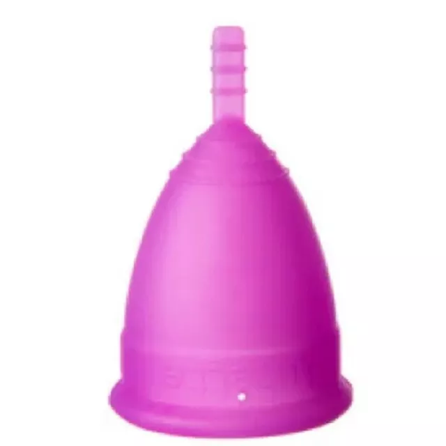 Menstruationstasse Größe 1 Lila  Women Health Care Menstrual Cup Intim Hygiene 2