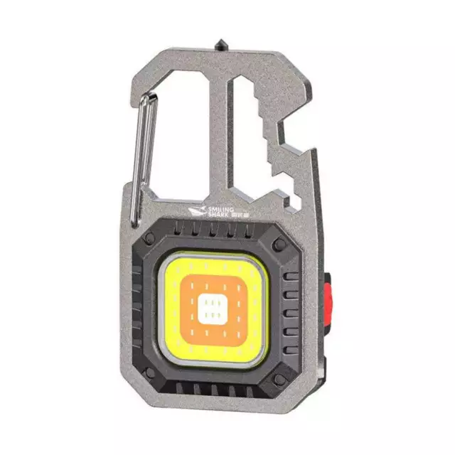 Mini LED Flashlight Work Light Rechargeable Keychain Light Outdoor Camping Light