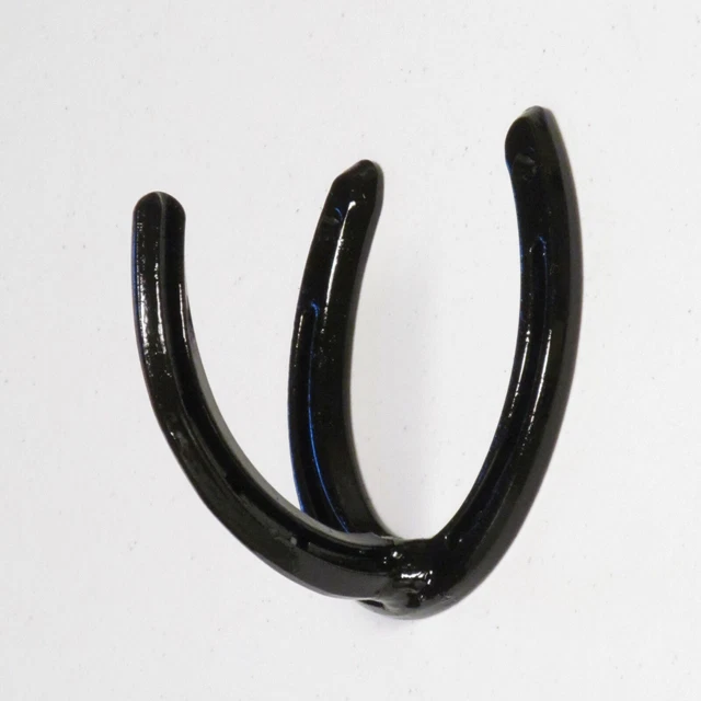 Horseshoe Wall Hooks - Hanger Rack Coat Hat Country Tack Utility art Decor