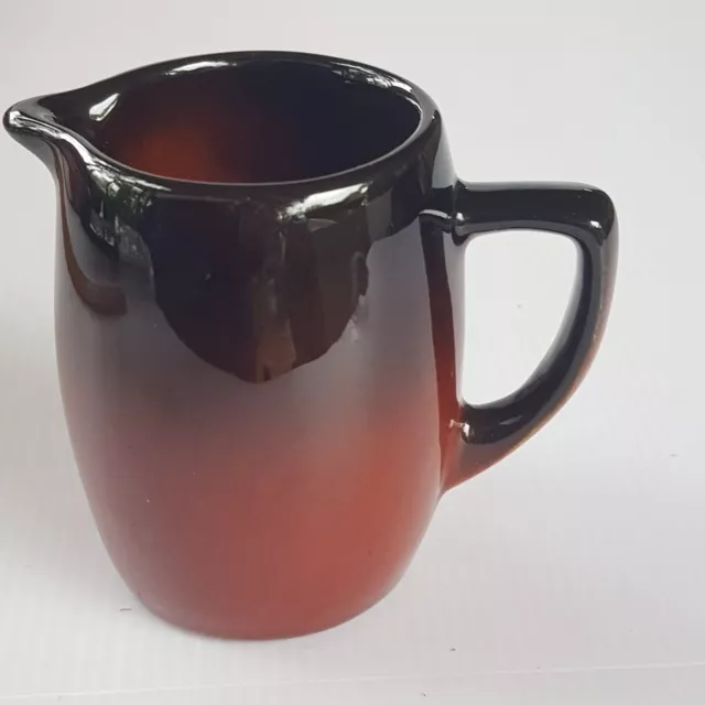 AUSTRALIAN POTTERY small jug two tone MCM  Signed Vintage