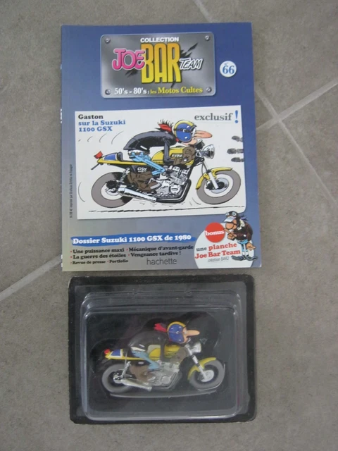 Moto 1/18 Motobécane 125 LT3 - JOE BAR TEAM Série 2 (Coupe 1976)