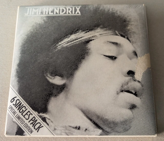 英7” Jimi Hendrix 6 Singles Pack 2608001 Polydor /00080 JIMI HENDRIX 6 Singles Pack 1980 Polydor.Vinyl all NEAR MINT