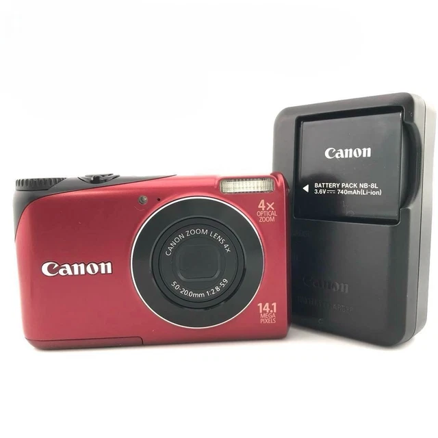 【箱付美品】Canon PowerShot A2200 HD 人気色レッド 箱付美品】Canon PowerShot A2200 HD 人気色レッド - メルカリ
