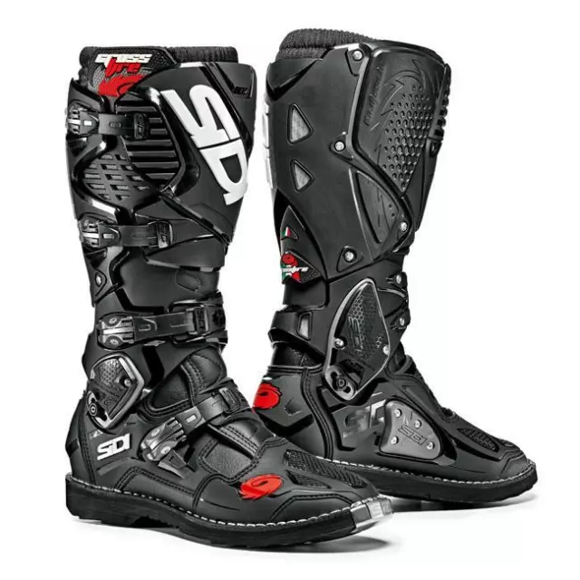 Sidi Crossfire 3 Motorcycle Boots - Black/Black