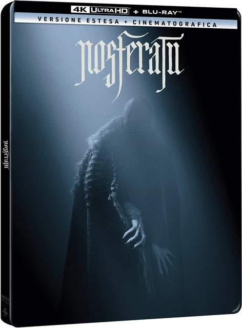 NOSFERATU (ROBERT EGGERS) 4K UHD (2025) 2 Blu Ray steelbook pre order ...
