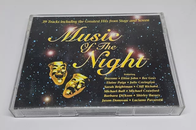 Music Of The Night - Stage & Screen Hits - 2 x Cassette Tapes Album