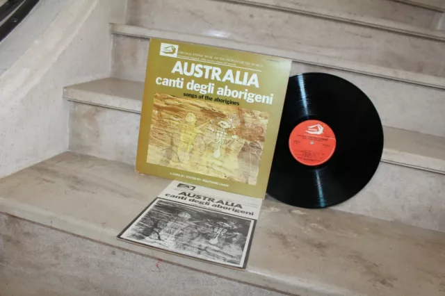 Lp 33 tours -  australia : canti degli aborigeni (albatros 1975)