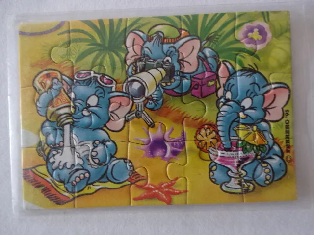 Ü EI Ferrero Puzzle /  1995 - Funny Fanten Puzzle - Unten Rechts + BPZ