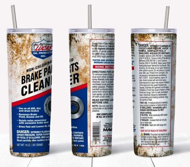Funny Cleaner 20 oz SKINNY TUMBLER | Gift Ideas Man Cave Grunge Mechanic gifts