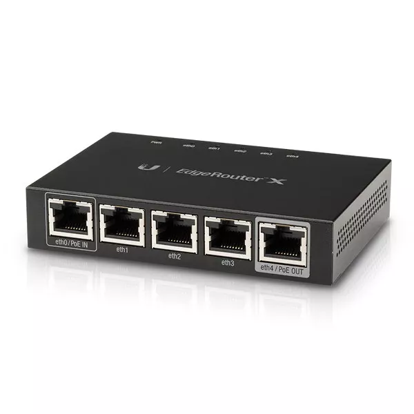 UBIQUITI NETWORKS ER-X EdgeRouter X Advanced Gigabit Router NEW $60.00 ...