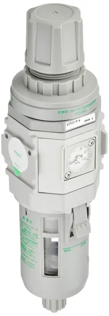 Ckd Filter Regulator White Series With Relief Mechanism W3000-8-W-B3W