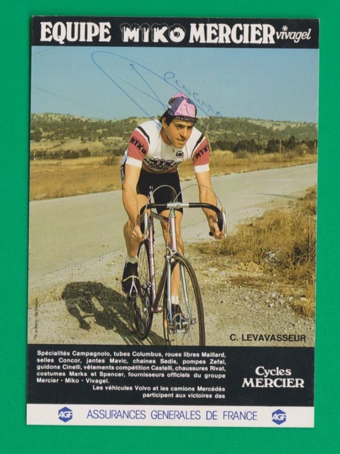 Photo Edition J Raymond POULIDOR Cyclisme BP MERCIER Hutchinson L'Eternel Second