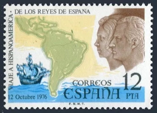 Spain 2013 block/4, MNH. Visit of King Juan Carlos & Queen Sofia to Americas.