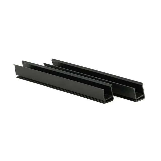 Clip fascia fascia clip in vetro clip in vetro set da 2 per auto club nero