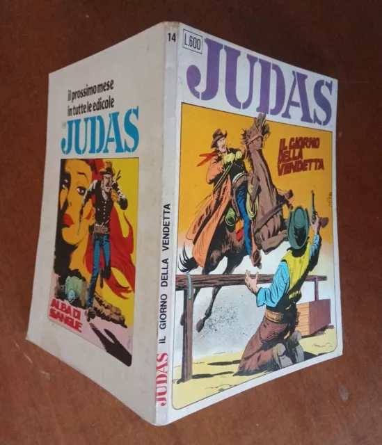 Judas - N°14 Bonelli -  Daim Press -1980- Ottimo! 2