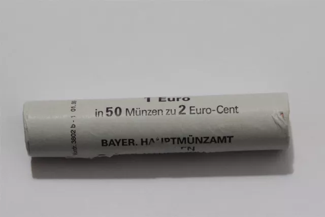 🧭 🇩🇪 Germany 2 Euro Cents 2002 D - 50 Coins Mint Roll B49 #96 Bxqu