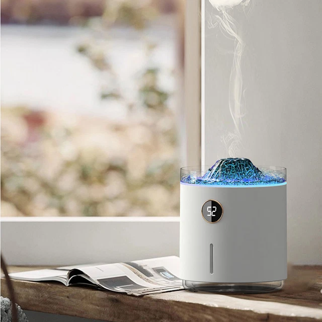 (Black)Aromatherapy Mist Diffuser Essential Oil Diffuser Aroma Humidifier