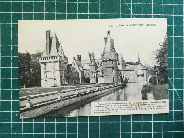 Sb451 CPA Be Circa 1900 Eure And Loire - Castle Of Maintenon Side South