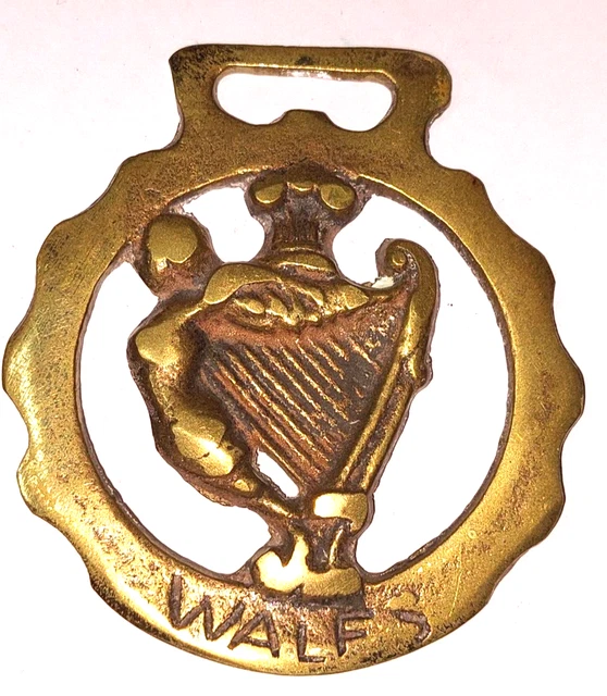 Médaillon Pour Selle De Cheval - Croix De Canterbury En Laiton - Occasion